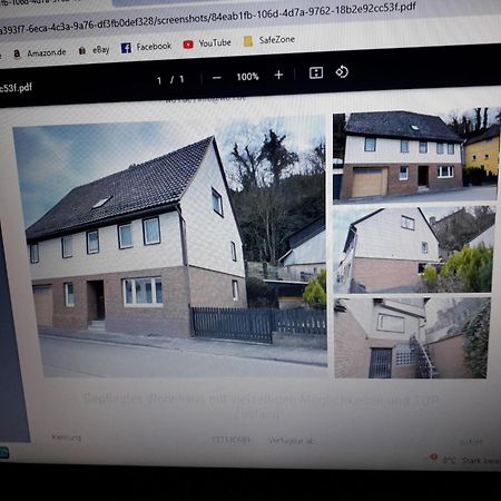Geraeumiges Ferienhaus Beverungen Exteriér fotografie